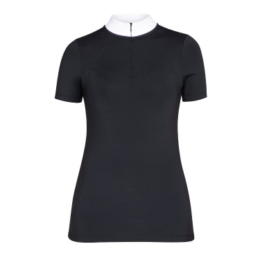 Camisa de concurso Optima Qx Shires Aubrion Preto