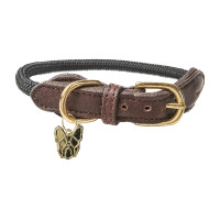 Colar de corda fina Shires Digby & Fox Preto