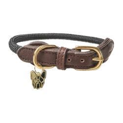 Colar de corda fina Shires Digby & Fox Preto
