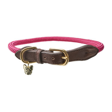 Colar de corda fina Shires Digby & Fox Rosa