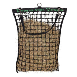 Rede de feno Deluxe Shires FreeGraze Preto
