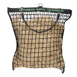 Rede de feno Deluxe Shires FreeGraze Preto