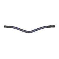 Frontal bicolor Shires Velociti Gara Preto / azul