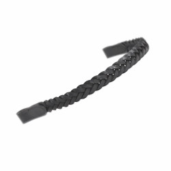 Frontal entrançado Shires Velociti Gara Preto