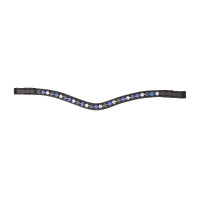 Frontal de três tons Shires Velociti Gara Preto / azul