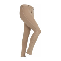 Jodhpurs menina Shires SaddleHugger Bege Jodhpurs menina Shires SaddleHugger Bege