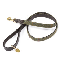 Trela para cão em tweed Shires Digby & Fox Xadrez vermelho/amarelo/azul Motivos