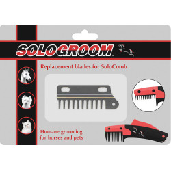 Lâminas de reposição Shires Solocomb Prata