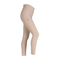 Legging de equitação Optima Sports Shires Aubrion Bege