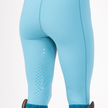 Legging de equitação React Non-Stop Shires Aubrion Bruma Azul