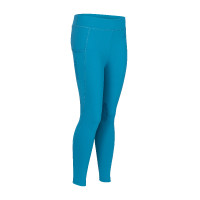 Legging de equitação React Rhythm jovem cavaleiro Shires Aubrion pescador-martim Azul