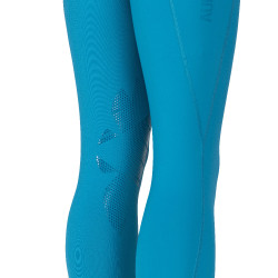 Legging de equitação React Rhythm jovem cavaleiro Shires Aubrion pescador-martim Azul