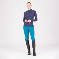 Legging de equitação React Rhythm Shires Aubrion pescador-martim Azul