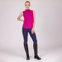 Legging de equitação React Sculpt Shires Aubrion Meia-noite Azul