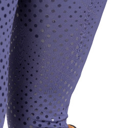 Legging de equitação React Sculpt Shires Aubrion Meia-noite Azul