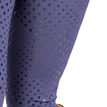 Legging de equitação React Sculpt Shires Aubrion Meia-noite Azul
