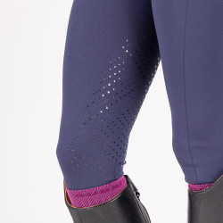 Legging de equitação React Sculpt Shires Aubrion Meia-noite Azul