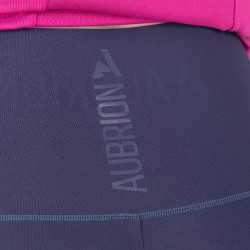 Legging de equitação React Sculpt Shires Aubrion Meia-noite Azul