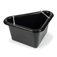 Manjedoura de canto Shires Ezi-Kit Preto