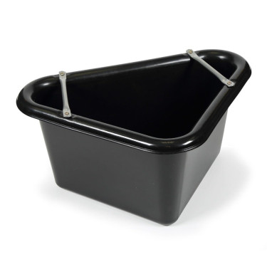 Manjedoura de canto Shires Ezi-Kit Preto