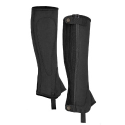 Mini-chaps Amara infantil Shires Moretta Preto