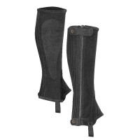Mini-chaps em camurça infantil Shires Moretta Preto