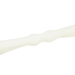 Bridão de agulhas com cano curvo EquiKind Softie Shires Aço Cinzento