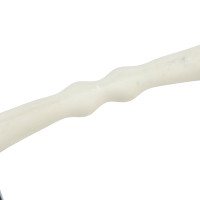 Bridão Baucher com cano curvo EquiKind Softie Shires Aço Cinzento