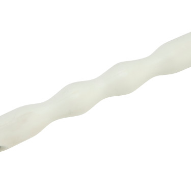 Mordedor de argolas soltas com cano curvo EquiKind Softie Shires Aço Cinzento