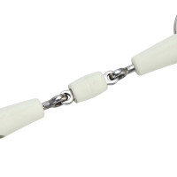 Mors gag de dois anéis com dupla rutura EquiKind Softie Shires Aço Cinzento