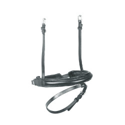 Muserola francesa de dressage Shires Velociti Rapida Preto