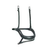Muserola francesa ergonômica Shires Velociti Rapida Preto