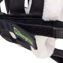 Cesto de pastagem removível AirFlow Deluxe preto Shires FreeGraze Preto