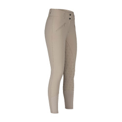 Calças de equitação Optima Gx Shires Aubrion Bege
