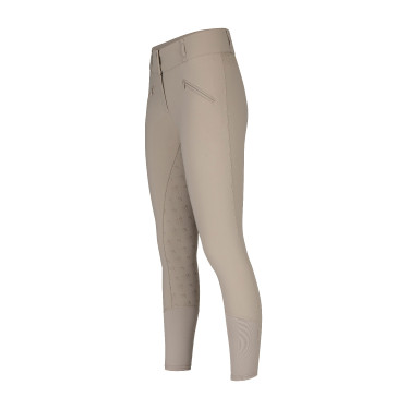 Calças de equitação Optima Gx Shires Aubrion Bege