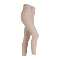 Calça de equitação Optima Luxe Shires Aubrion Bege