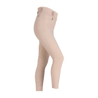 Calças de equitação Optima Pro Shires Aubrion Bege