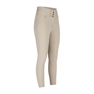 Calças de equitação Optima Px Shires Aubrion Bege
