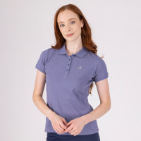 Polo de mangas curtas Equestrian Shires Aubrion Tempestade Azul Polo de mangas curtas Equestrian Shires Aubrion Tempestade Azul