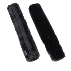 Protetor de rédeas SupaFleece Shires Arma Preto