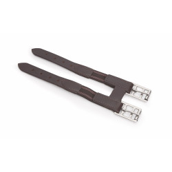 Extensor de cilha elástico Shires Velociti Gara Castanho