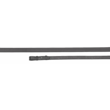 Rendas de borracha com inserto de nylon Shires Velociti Gara Preto