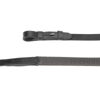 Rendas de borracha macia 54" Shires Velociti Gara Preto