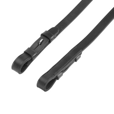 Rendas de borracha macia 54" Shires Velociti Gara Preto