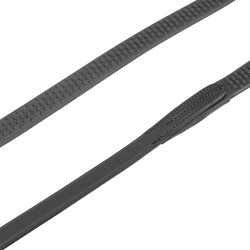 Rendas de borracha macia 54" Shires Velociti Gara Preto