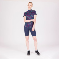 Short React Non-Stop Shires Aubrion Meia-noite Azul Short React Non-Stop Shires Aubrion Meia-noite Azul