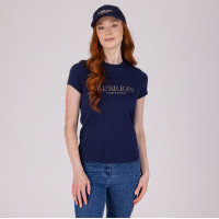 T-shirt Equestrian Shires Aubrion Meia-noite Azul