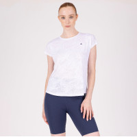 T-shirt técnico React Shires Aubrion Branco