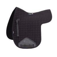 Manta de sela de algodão Deluxe Shires Arma Preto