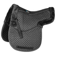 Tapa-sela semi-forrado Shires Arma Preto